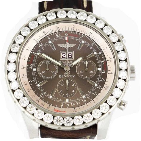 bracelet breitling bentley|breitling bentley diamond bezel.